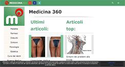 Desktop Screenshot of medicina360.com