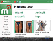 Tablet Screenshot of medicina360.com